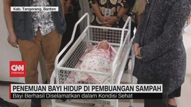 VIDEO: Penemuan Bayi Hidup di Pembuangan Sampah