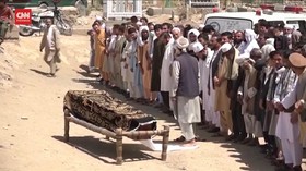 VIDEO: Khidmat Upacara Pemakaman Korban Bom Bandara Kabul