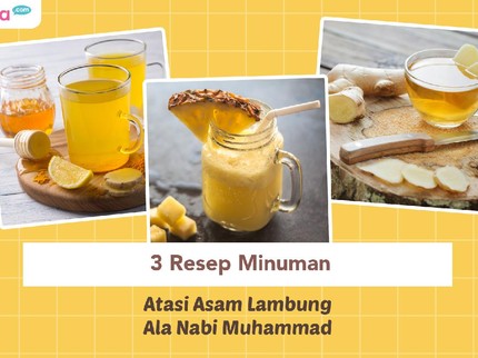 3 Resep Minuman Atasi Asam Lambung Ala Nabi Muhammad