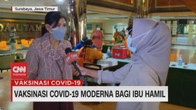 VIDEO: Vaksinasi Covid-19 Moderna Bagi Ibu Hamil