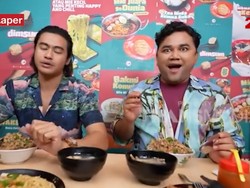 Bikin Laper! Lidah Ncess Nabati Tersengat Pedasnya Mie Merapi