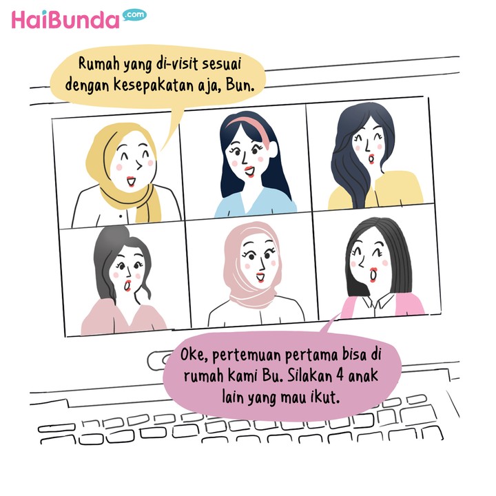 Home visit sekolah online