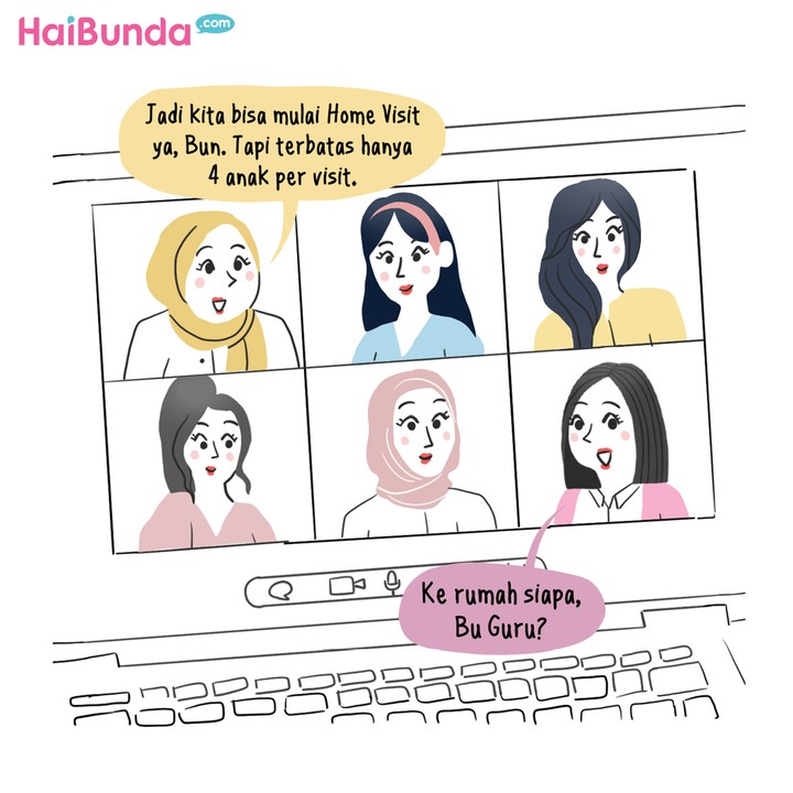 Home visit sekolah online