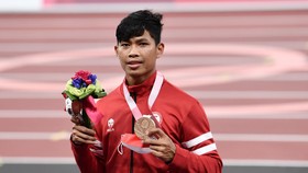 Sapto Yogo Purnomo Raih Emas Pertama Indonesia di Asian Para Games
