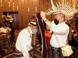 LaNyalla Lantik Dewan Pengurus Majelis Adat Kerajaan Nusantara