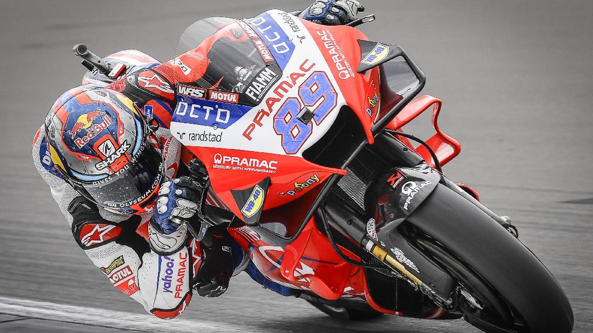 FOTO: Pole Emosional Pol Espargaro di MotoGP Inggris 2021