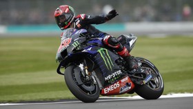 Hasil FP3 MotoGP Aragon: Quartararo Tercepat, Marquez Jatuh