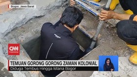 VIDEO: Temuan Gorong Gorong Zaman Kolonial