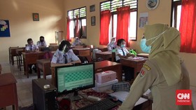 Lebih dari 600 Sekolah di DKI Sudah Gelar PTM Terbatas