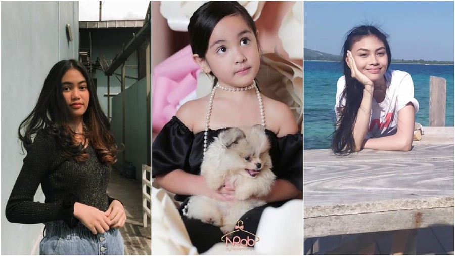 Anak artis Sasikirana, Mikhayla, Lasha
