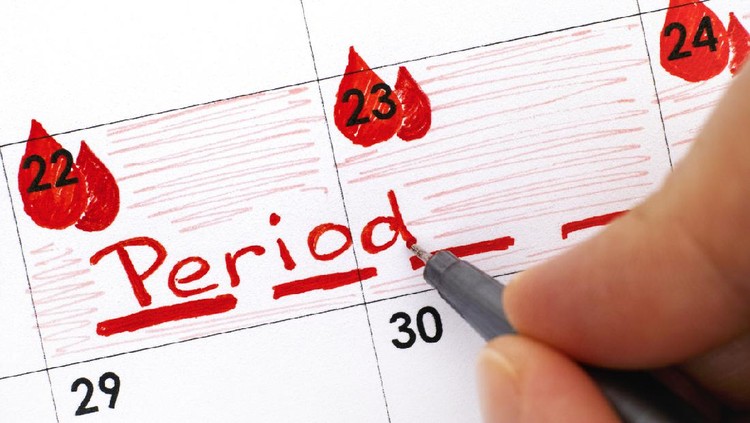 Ilustrasi menstruasi Ilustrasi menstruasi