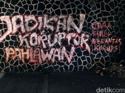Grafiti Sindiran untuk Firli Bahuri Muncul di Bandung, Akan Dihapus?