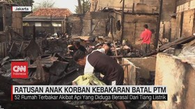VIDEO: Ratusan Anak Korban Kebakaran Batal PTM