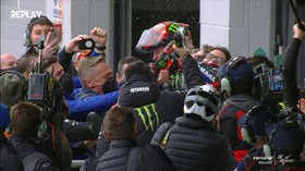 VIDEO: Selebrasi Quartararo dan Espargaro di MotoGP Inggris