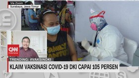 VIDEO: Klaim Vaksinasi Covid-19 DKI Capai 105 Persen