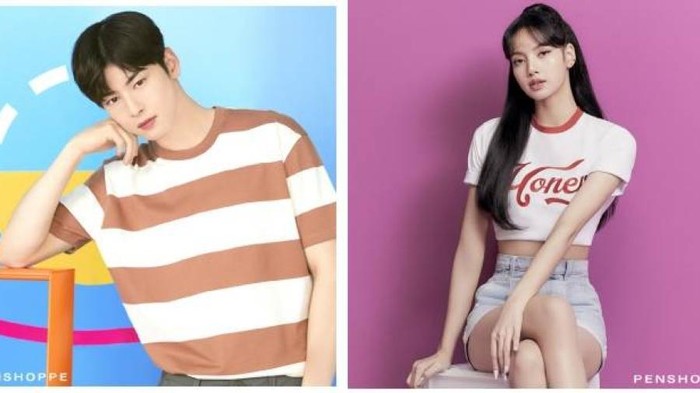 Cha Eun Woo ASTRO dan Lisa BLACKPINK Dalam Iklan 'Penshoppe', Stylish Abis!