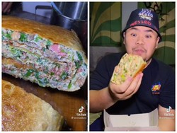 Tebel Banget! Begini Jadinya Kalau 3 Porsi Martabak Telur Jadi Satu