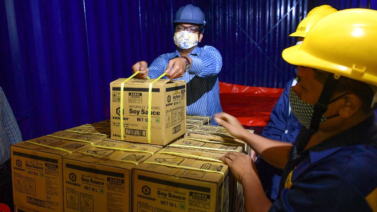FOTO: Misi Kecap Asin Jepang Kuasai Makanan India