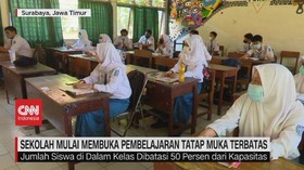 VIDEO: Sekolah Mulai Membuka Pembelajaran Tatap Muka Terbatas