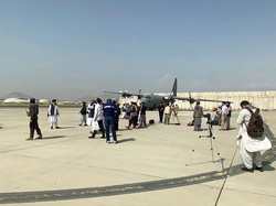 Suasana Bandara Kabul Usai Resmi Ditinggal Militer AS dan Sekutu