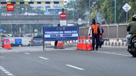 VIDEO: PPKM Level 3, Pelanggar Ganjil-genap Akan Ditilang