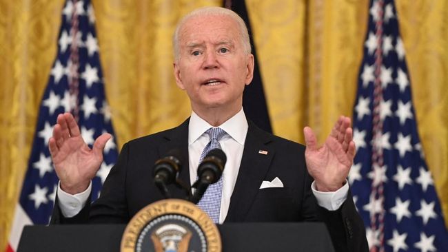 Biden Pastikan AS Tolak Antisipasi Berlebihan Atas Varian Omicron