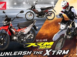 Honda Daftarkan Desain Motor Ayam Jago Bergaya Trail di Indonesia
