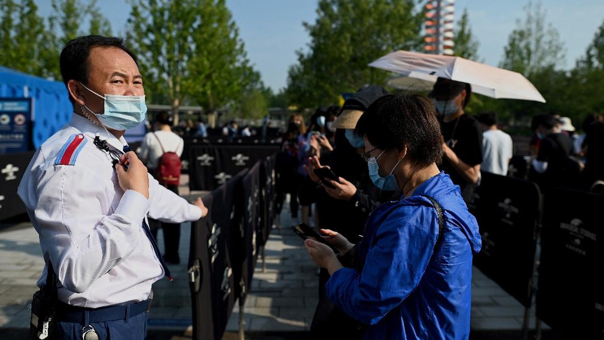 FOTO: Antrean Mengular di Universal Studios Pertama China