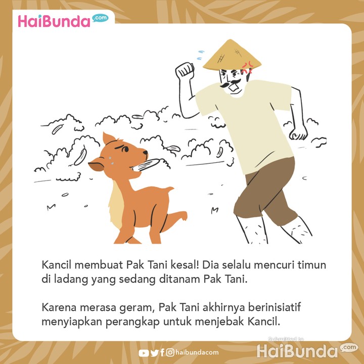 Cerita Nusantara Kancil dan Anjing