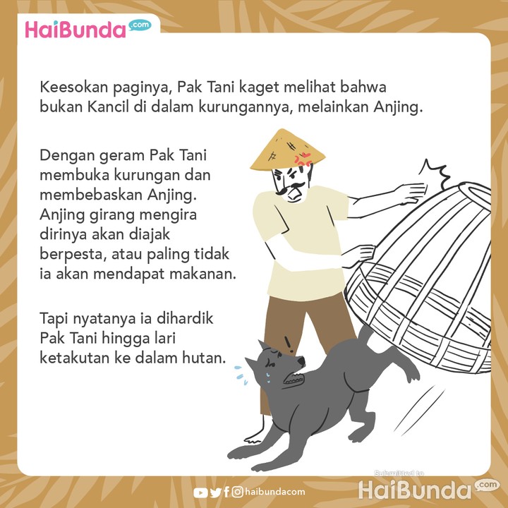 Cerita Nusantara Kancil dan Anjing