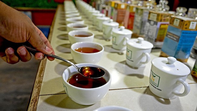 FOTO: Teh Sri Lanka 'Terancam' Makanan Organik