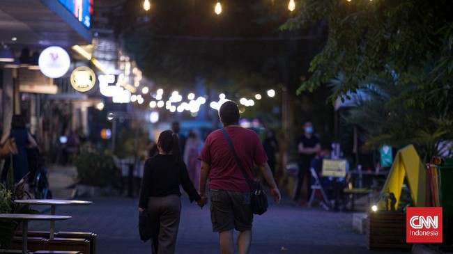 FOTO: Pelonggaran PPKM Level 3 Bagi Resto dan Mal