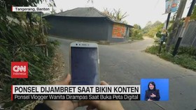VIDEO: Ponsel Dijambret saat Bikin Konten