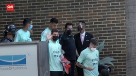 VIDEO: Fan Argentina Histeris Sambut Messi di Venezuela