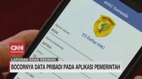VIDEO: Bocornya Data Pribadi Pada Aplikasi Pemerintah