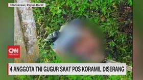 VIDEO: 4 Anggota TNI Gugur Saat Pos Koramil Diserang