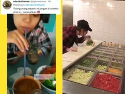 5 Aksi Menjijikkan Orang Meludahi Makanan, Cuanki hingga Sambal