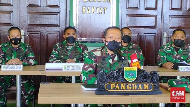 Pangdam XVIII/Kasuari Mayjen I Nyoman Cantiasa mengatakan pihaknya akan tetap berjuang mempertahankan kedaulatan NKRI dari ancaman KKB/OPM.