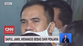 VIDEO: Saiful Jamil Menangis Bebas dari Penjara