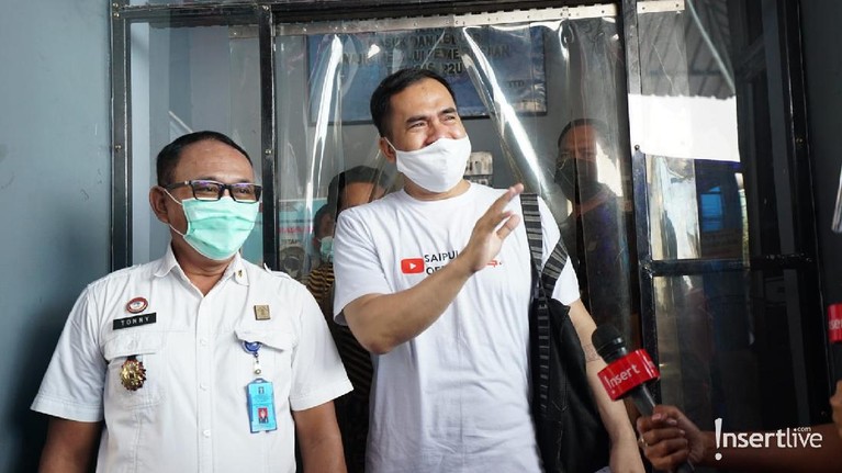 Potret Saipul Jamil Bebas dari Penjara Potret Saipul Jamil Bebas dari Penjara