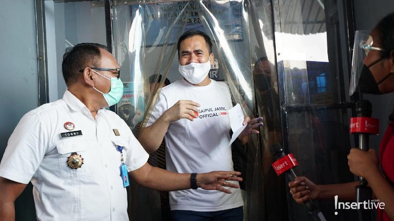 Potret Saipul Jamil Bebas dari Penjara Potret Saipul Jamil Bebas dari Penjara