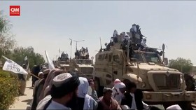 VIDEO: Pasukan Asing Pergi, Taliban Rayakan Kemenangan