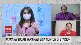 VIDEO: Wacana Sudah Vaksinasi Bisa Nonton di Stadion