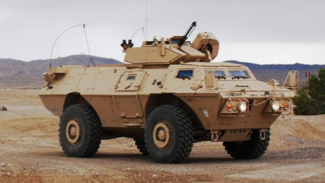 Ada empat kendaraan taktis yang ditinggal militer AS di Afghanistan.
