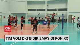 VIDEO: Tim Voli DKI Bidik Emas di PON XX