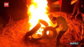 VIDEO: Unjuk Rasa Di Jalur Gaza, 1 Orang Tewas Tertembak