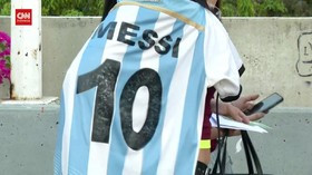 VIDEO: Meski Kalah, Fan Venezuela Senang Bisa Lihat Messi