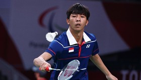 Dheva Anrimusthi ke Final Badminton Paralimpiade Tokyo