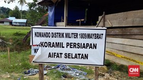 Polisi Tetapkan 17 DPO Penyerangan Pos Koramil di Maybrat
