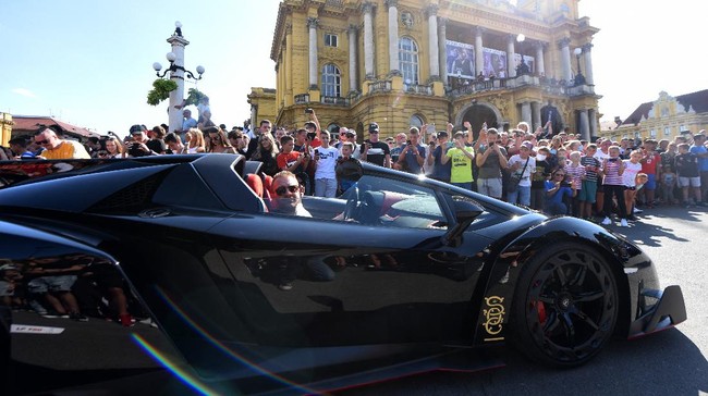 FOTO: Kolektor Supercar Paling Eksklusif Kumpul di Kroasia